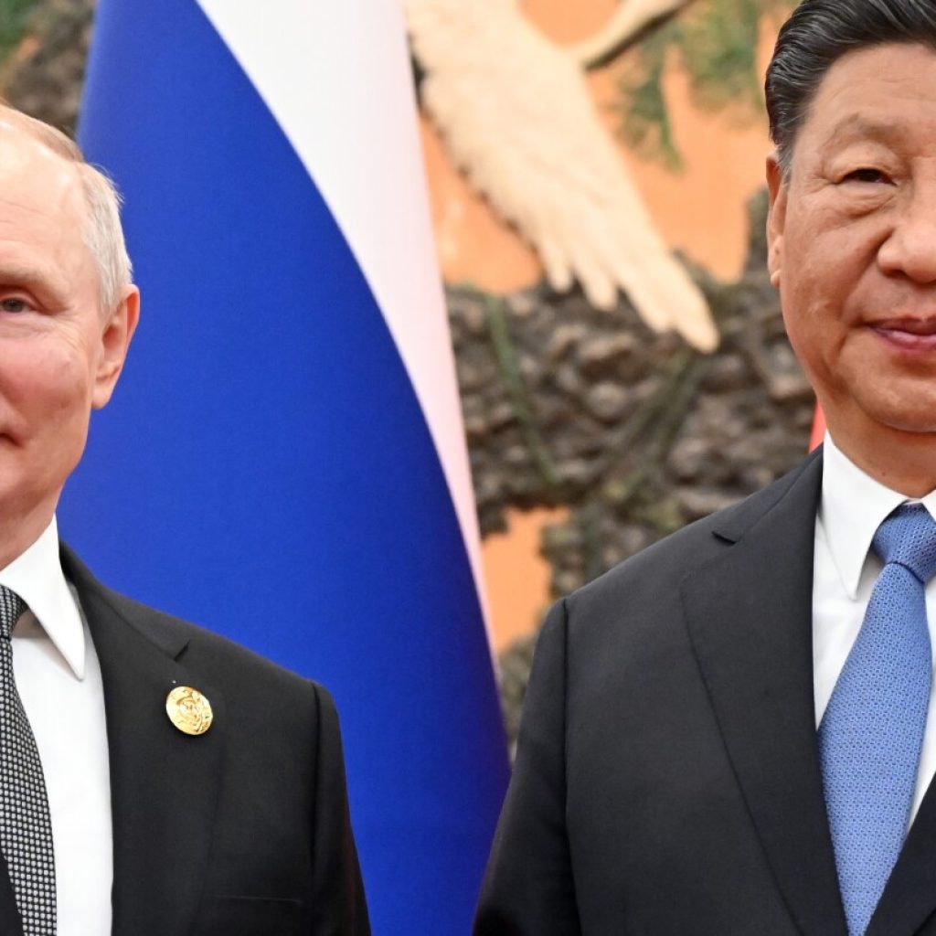 Russian President Putin and Chinese leader Xi meet in Beijing and call for close policy coordination | AP News