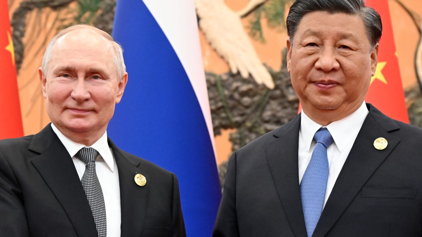 Russian President Putin and Chinese leader Xi meet in Beijing and call for close policy coordination | AP News