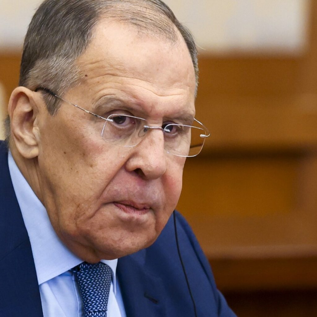 Russian Foreign Minister Lavrov arrives in North Korea, Russian state media say | AP News