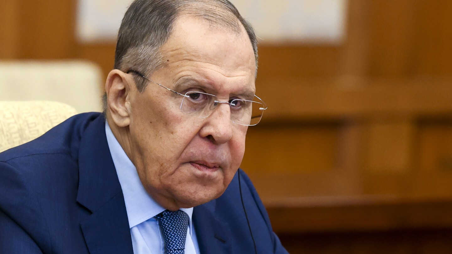 Russian Foreign Minister Lavrov arrives in North Korea, Russian state media say | AP News