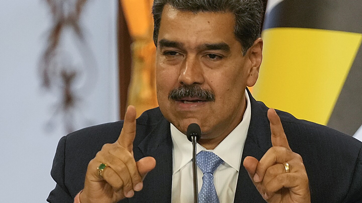 US eases oil, gas and gold sanctions on Venezuela after electoral roadmap signed | AP News