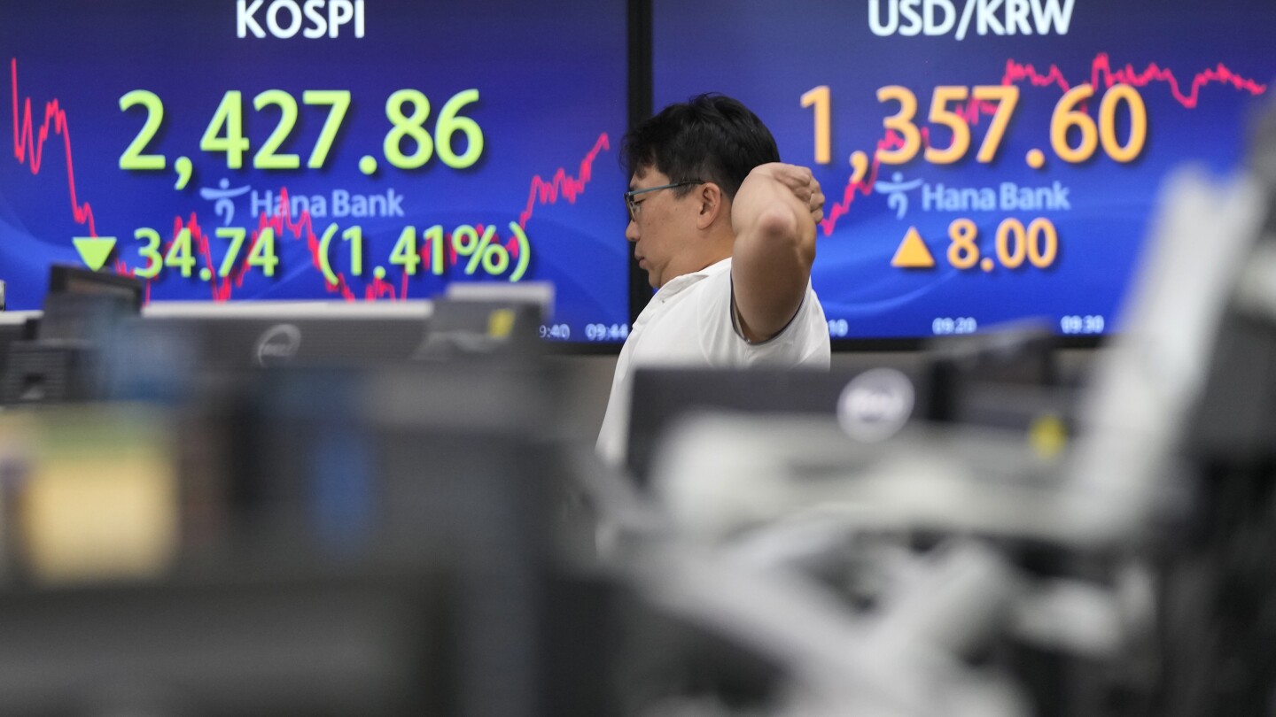 Stock market today: Asian shares follow Wall Street lower, and Japan reports September exports rose | AP News