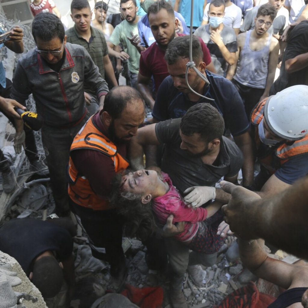 Palestinians in Gaza feel nowhere is safe amid unrelenting Israeli airstrikes | AP News