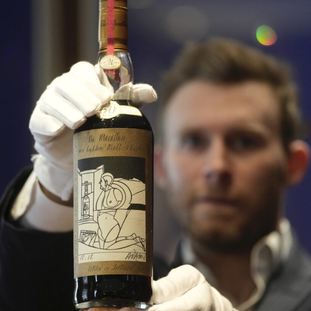 Bottle of ‘most-sought after Scotch whisky’ to come under hammer at Sotheby’s in London next month | AP News