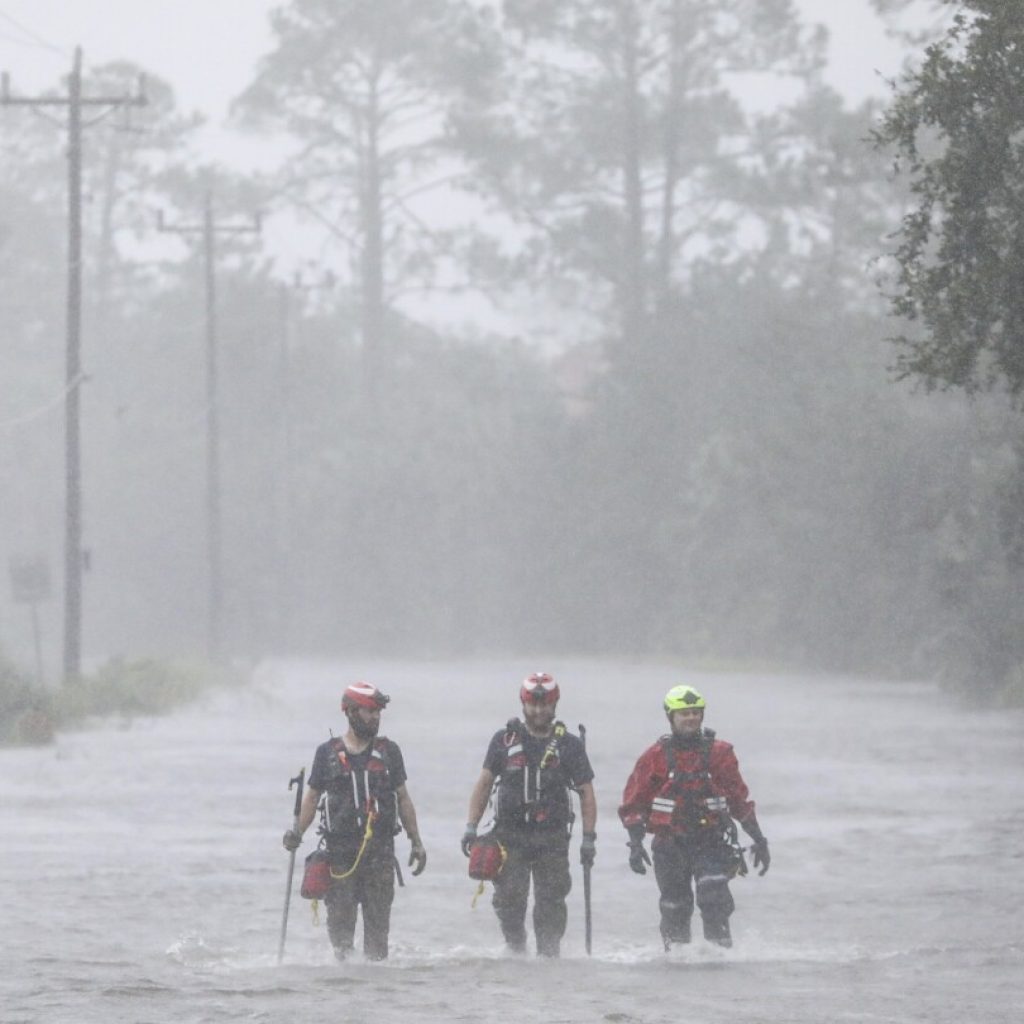 Hurricanes are now twice as likely to zip from minor to whopper than decades ago, study says | AP News