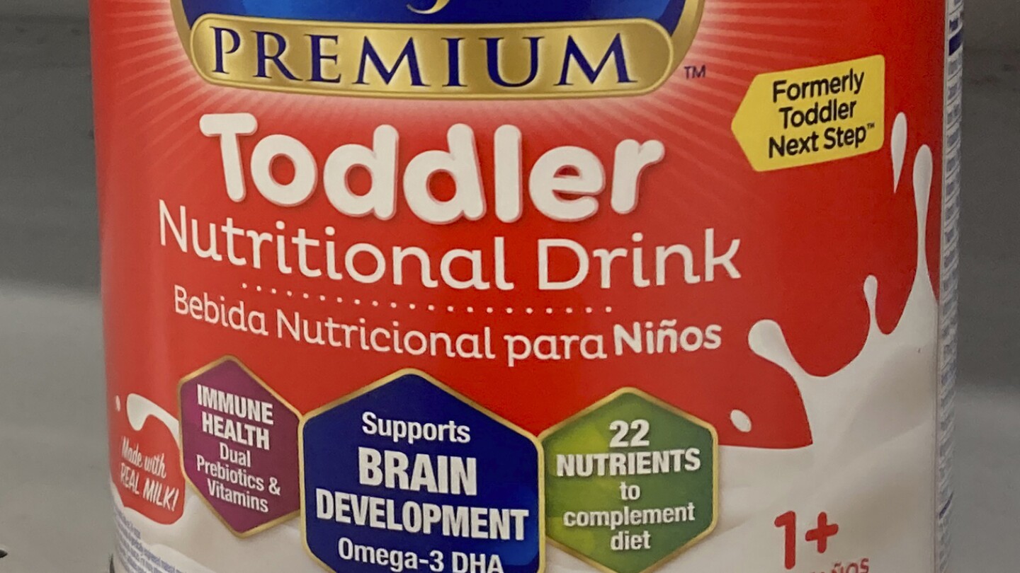 So-called toddler milks are unregulated and unnecessary, a major pediatrician group says | AP News