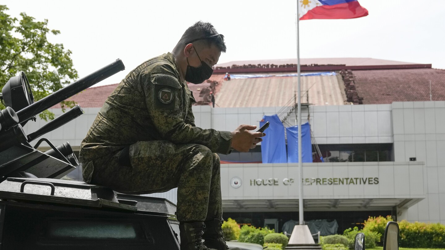 Philippine military ordered to stop using artificial intelligence apps due to security risks | AP News