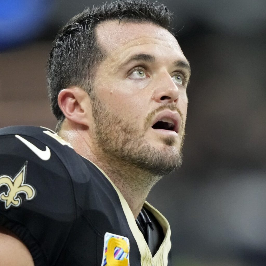 Saints again fizzle out tantalizingly close to pay dirt in a 2nd straight loss | AP News