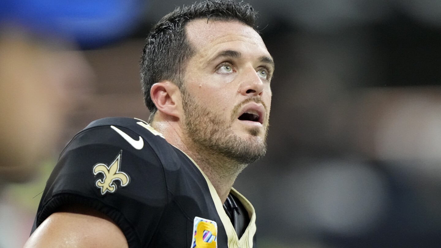 Saints again fizzle out tantalizingly close to pay dirt in a 2nd straight loss | AP News