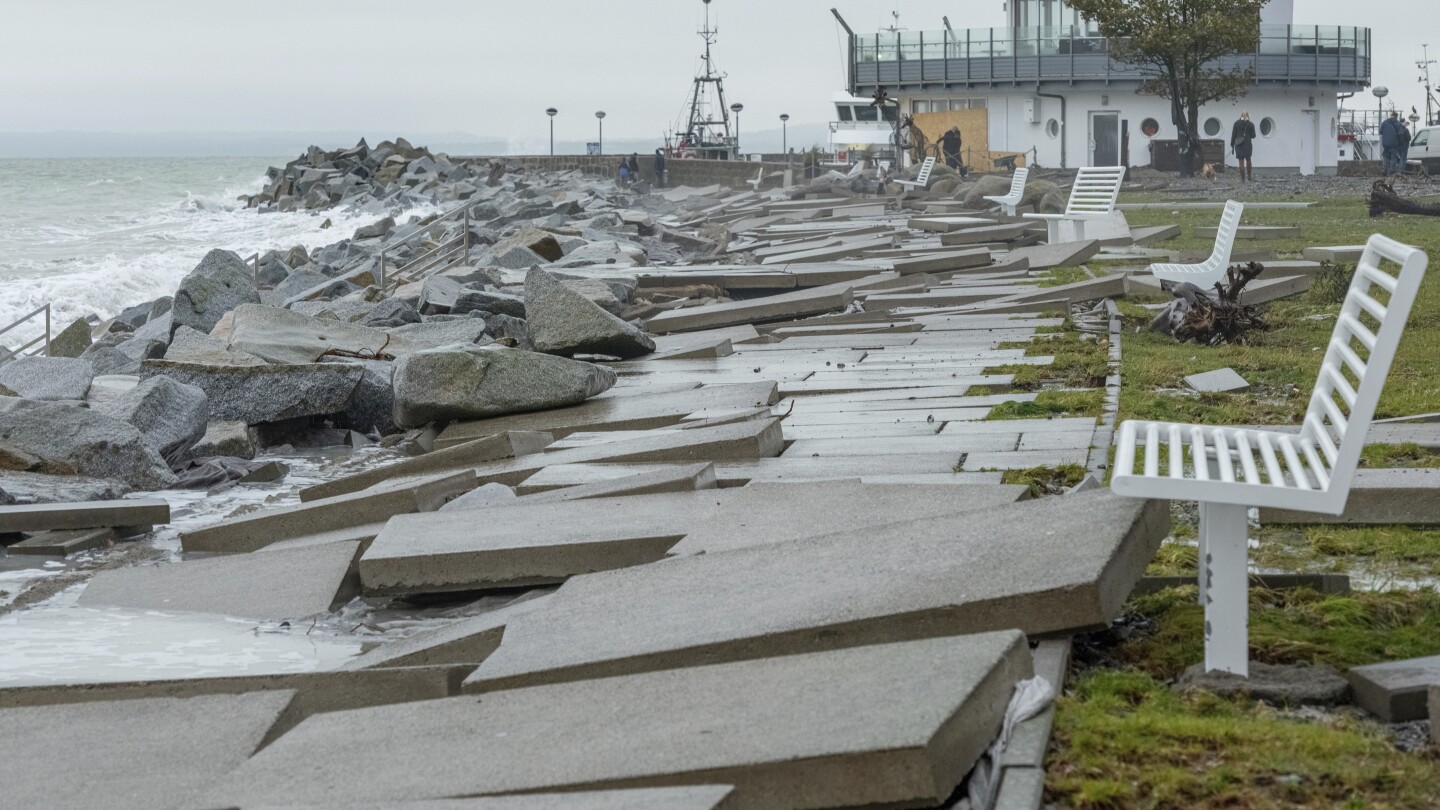 Storm hits northern Europe, killing at least 4 people | AP News