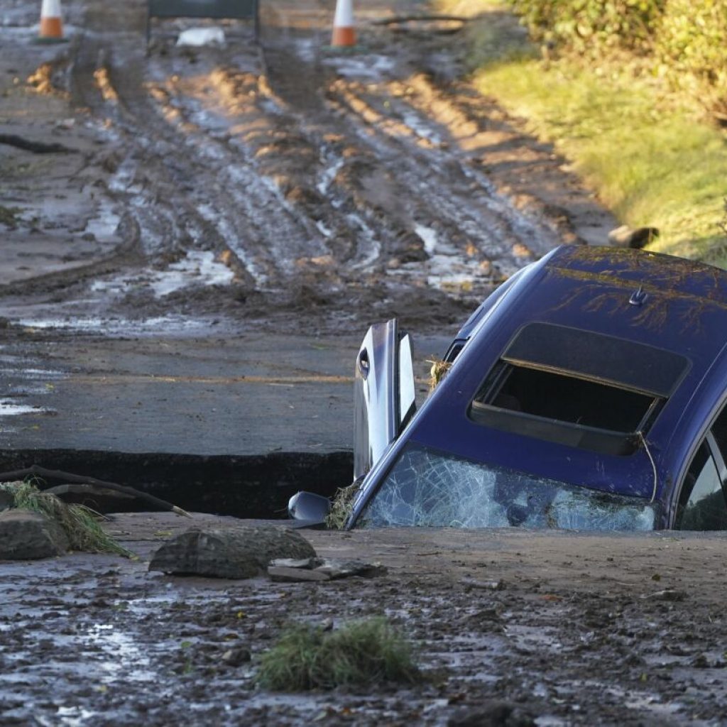 UK records a fourth death linked to a storm that battered northern Europe | AP News