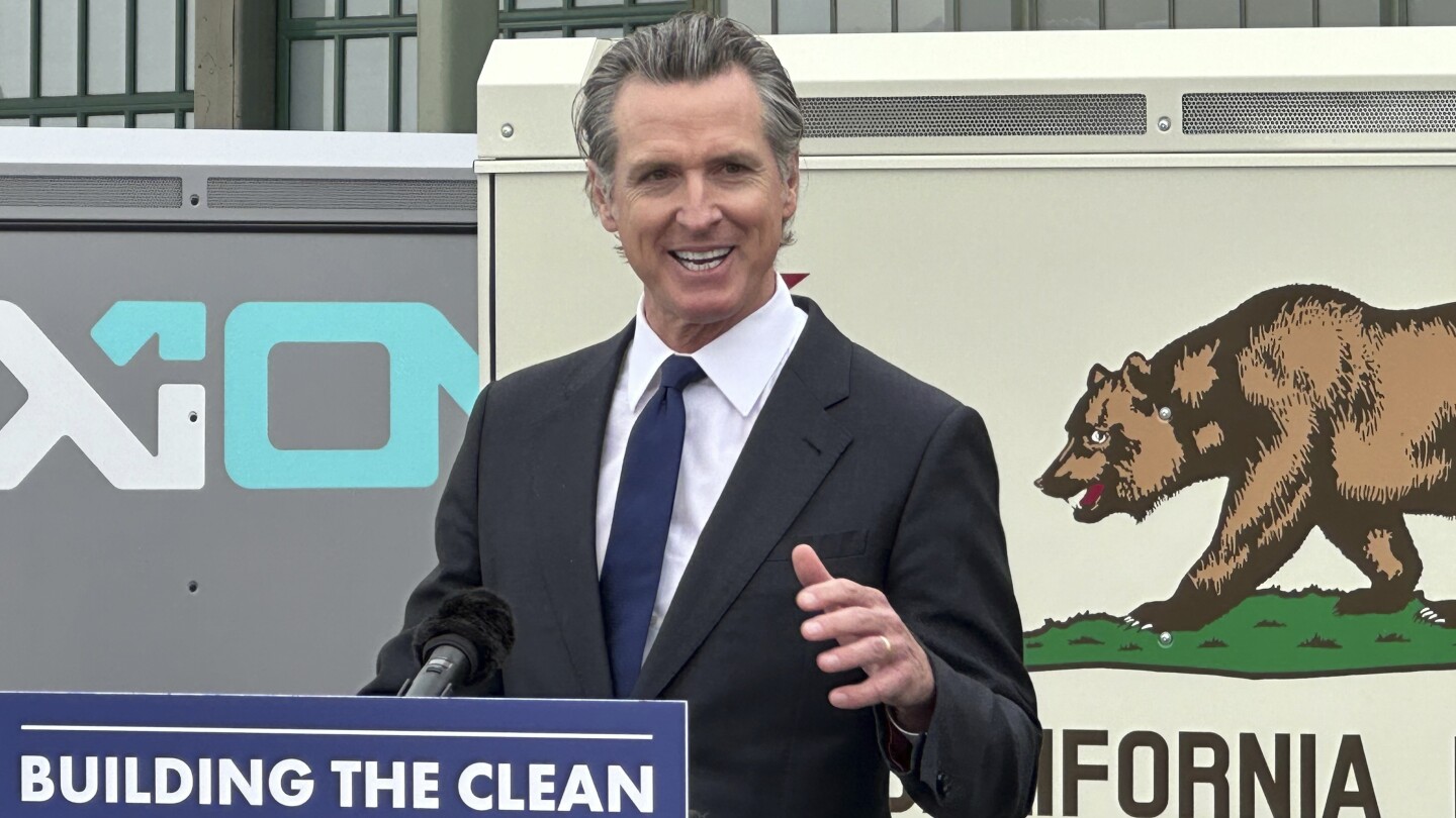 California Gov. Gavin Newsom is traveling to China to talk climate change | AP News