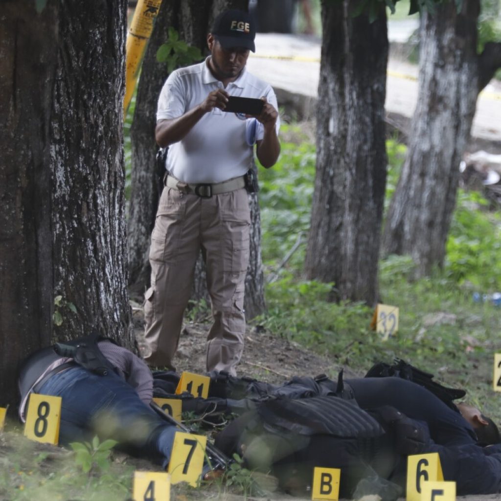 Mexico sent 300 National Guard troopers to area where 13 officers killed | AP News