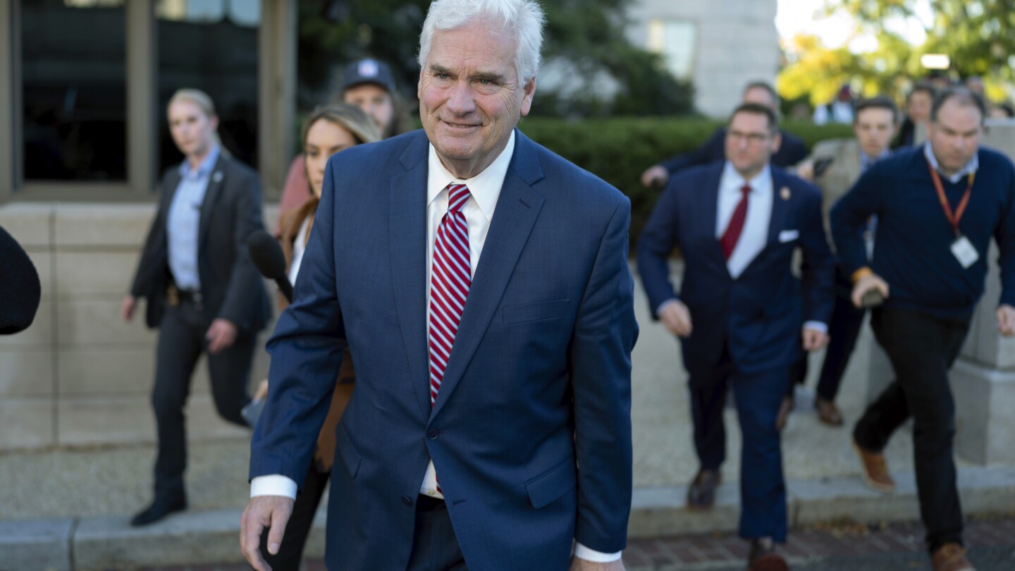 Tom Emmer drops out of House speaker race hours after nomination | AP News