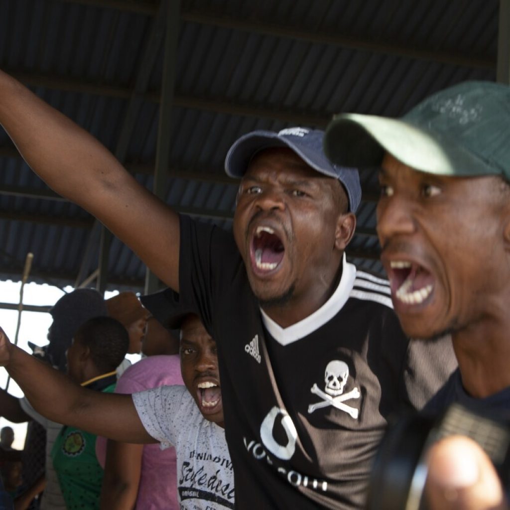 109 miners escape from gold mine in South Africa but others continue union standoff, official says | AP News