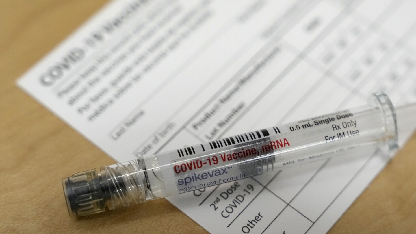 2% of kids and 7% of adults have gotten the new COVID shots, US data show | AP News