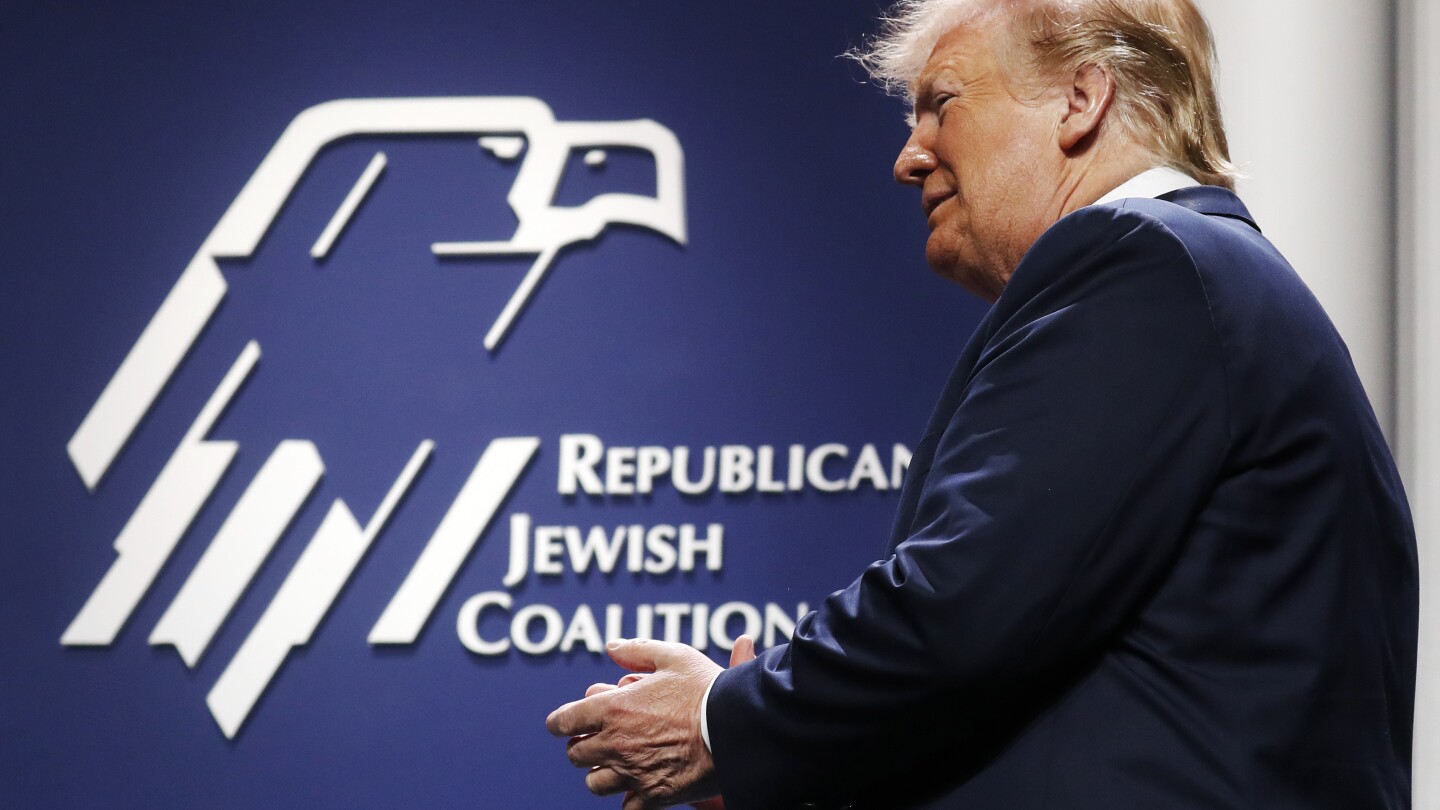 2024 GOP hopefuls will defend Israel, seek donors at big Republican Jewish Coalition gathering | AP News