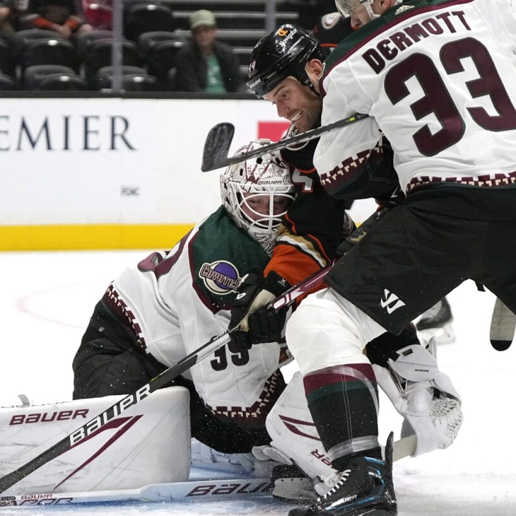 Coyotes’ Travis Dermott on using Pride tape, forcing NHL’s hand: ‘Had to be done’ | AP News