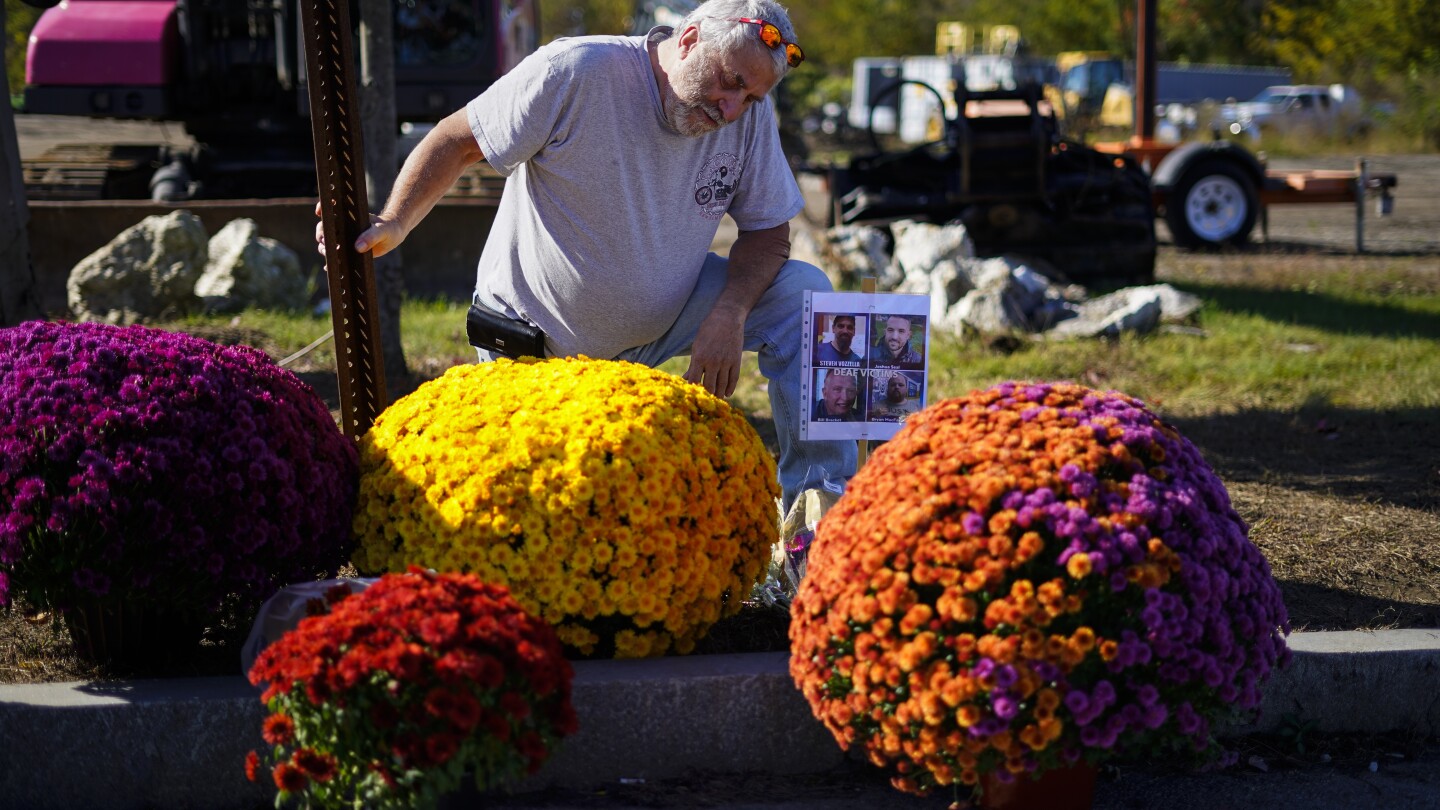 Relief tinged with sadness as Maine residents resume activities after shooting suspect found dead | AP News