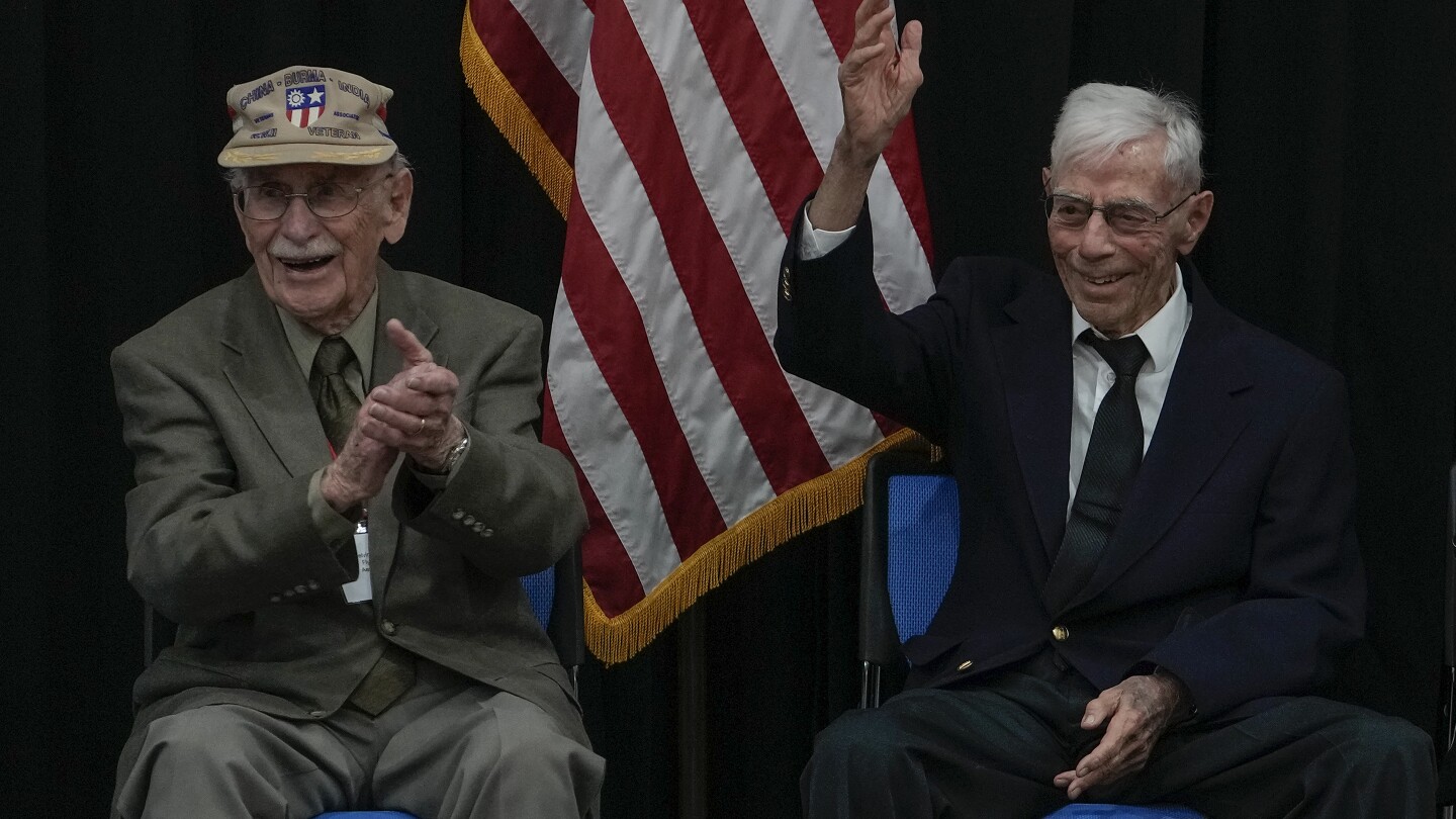 China fetes American veterans of World War II known as ‘Flying Tigers’ in a bid to improve ties | AP News