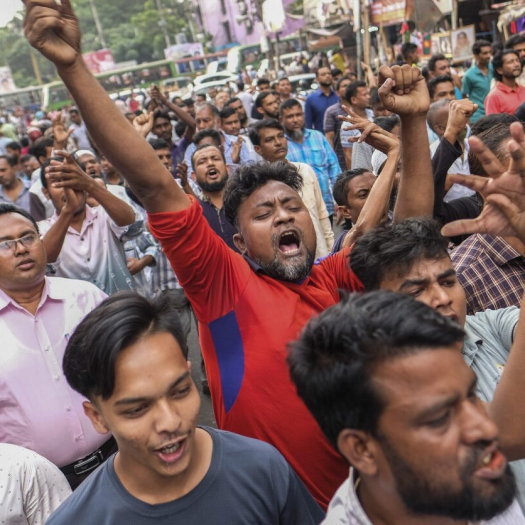 Bangladesh’s ruling party holds rally to denounce ‘violent opposition protests’ ahead of elections | AP News