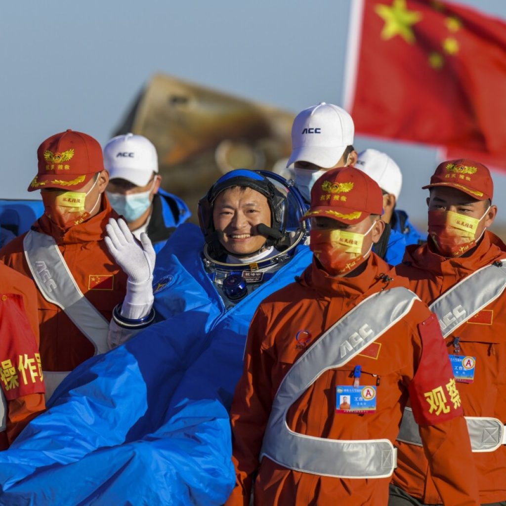 3 astronauts return to Earth after 6-month stay on China’s space station | AP News