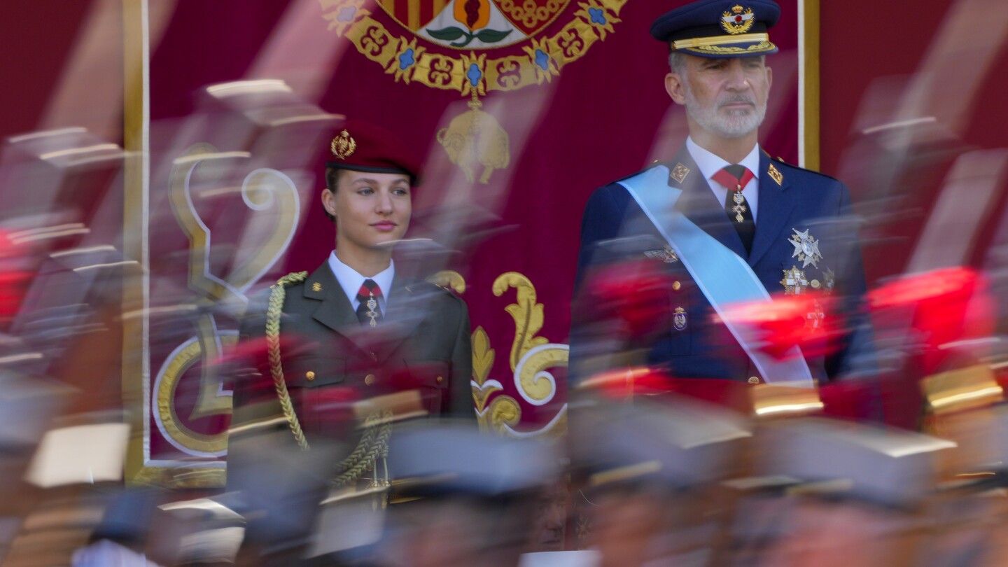 On her 18th birthday, Spain’s Princess Leonor takes another step towards eventually becoming queen | AP News