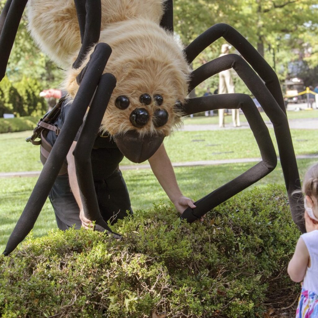 Zoos and botanical gardens find Halloween programs are a hit, and an opportunity | AP News