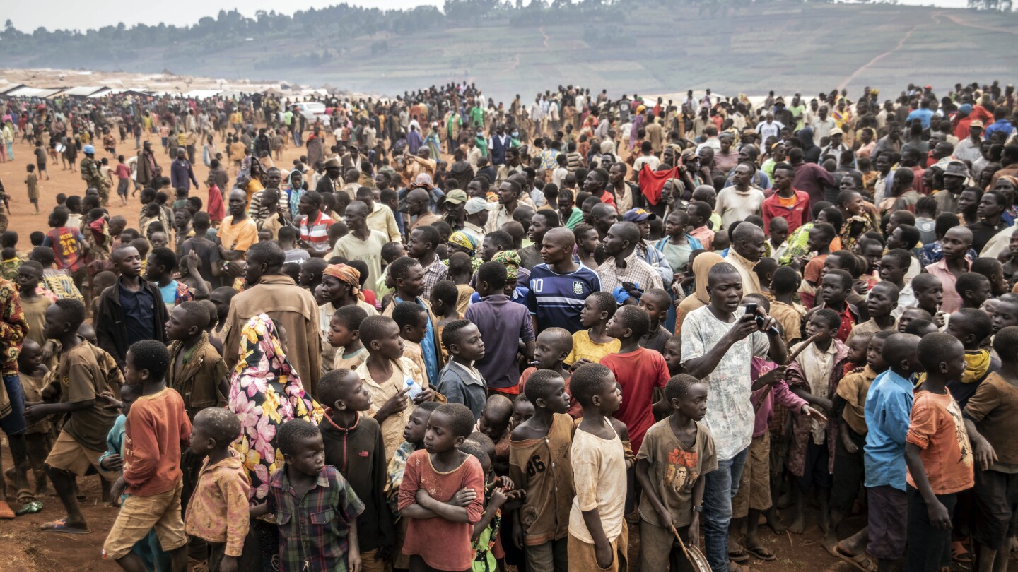 A record 6.9 million people have been displaced in Congo’s growing conflict, the U.N. says | AP News