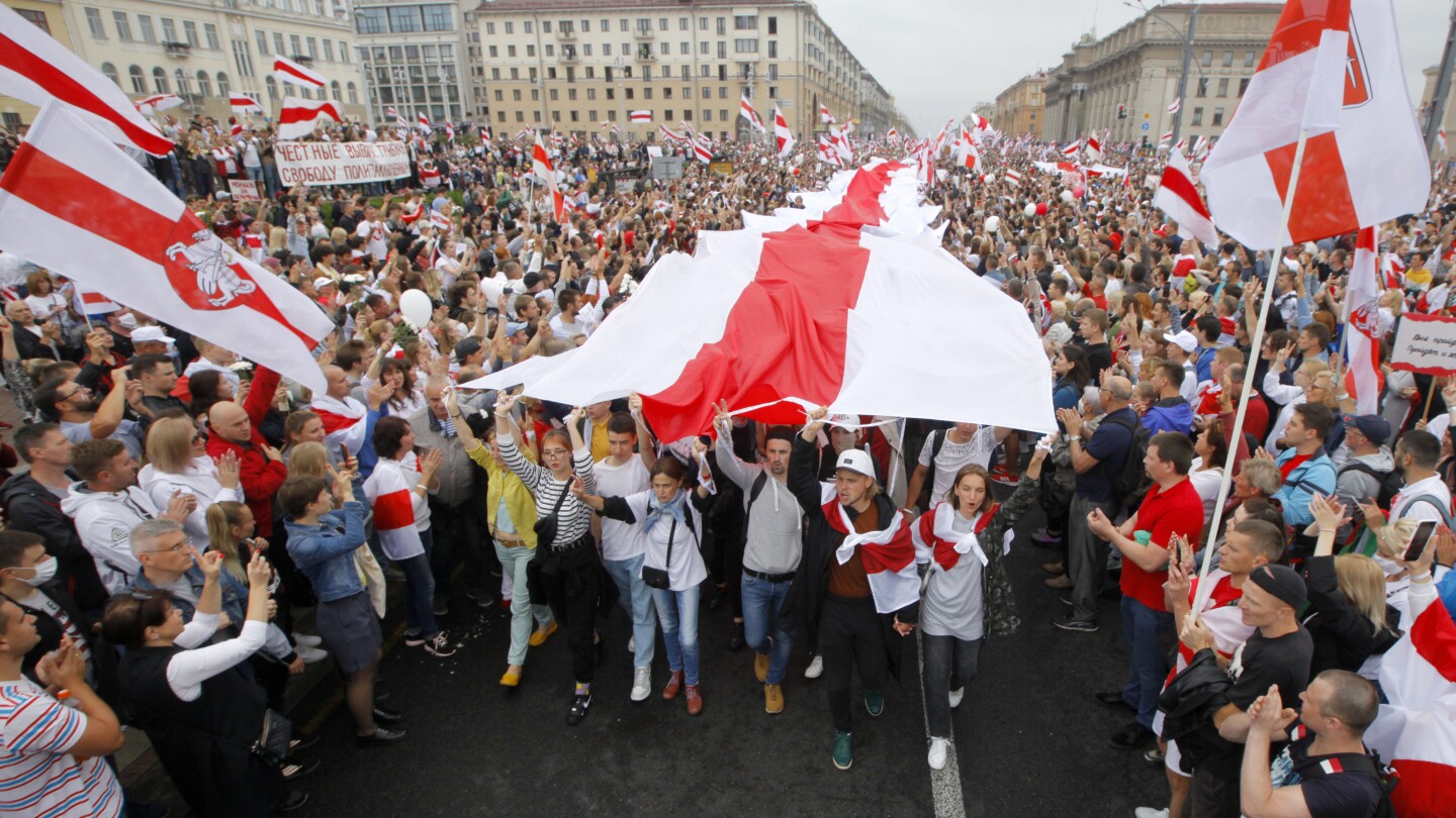 In Belarus, 3 protest musicians are sentenced to long prison terms | AP News