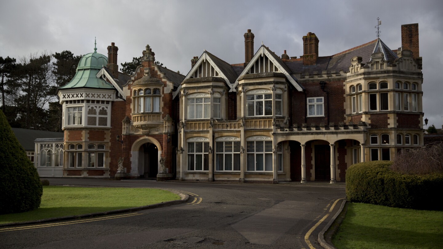 The UK’s AI summit is taking place at Bletchley Park, the wartime home of codebreaking and computing | AP News