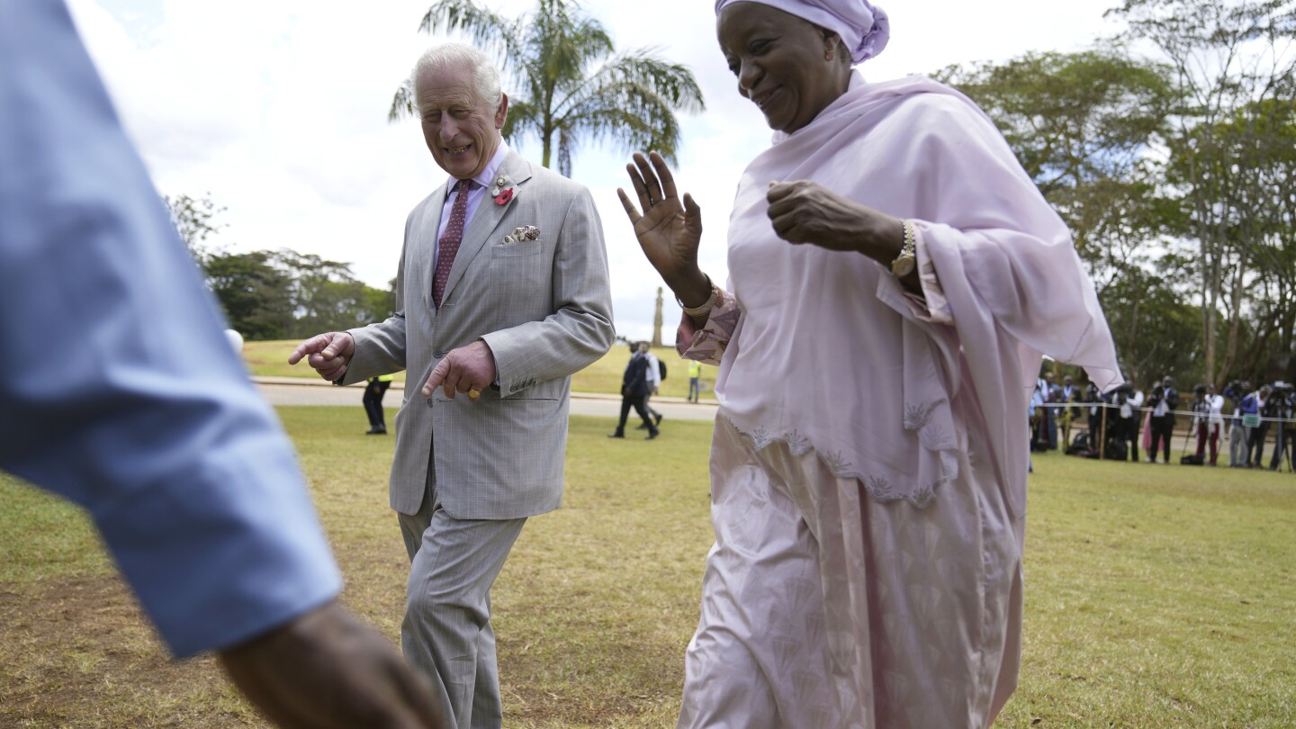 King Charles III visits war cemetery in Kenya after voicing ‘deepest regret’ for colonial violence | AP News