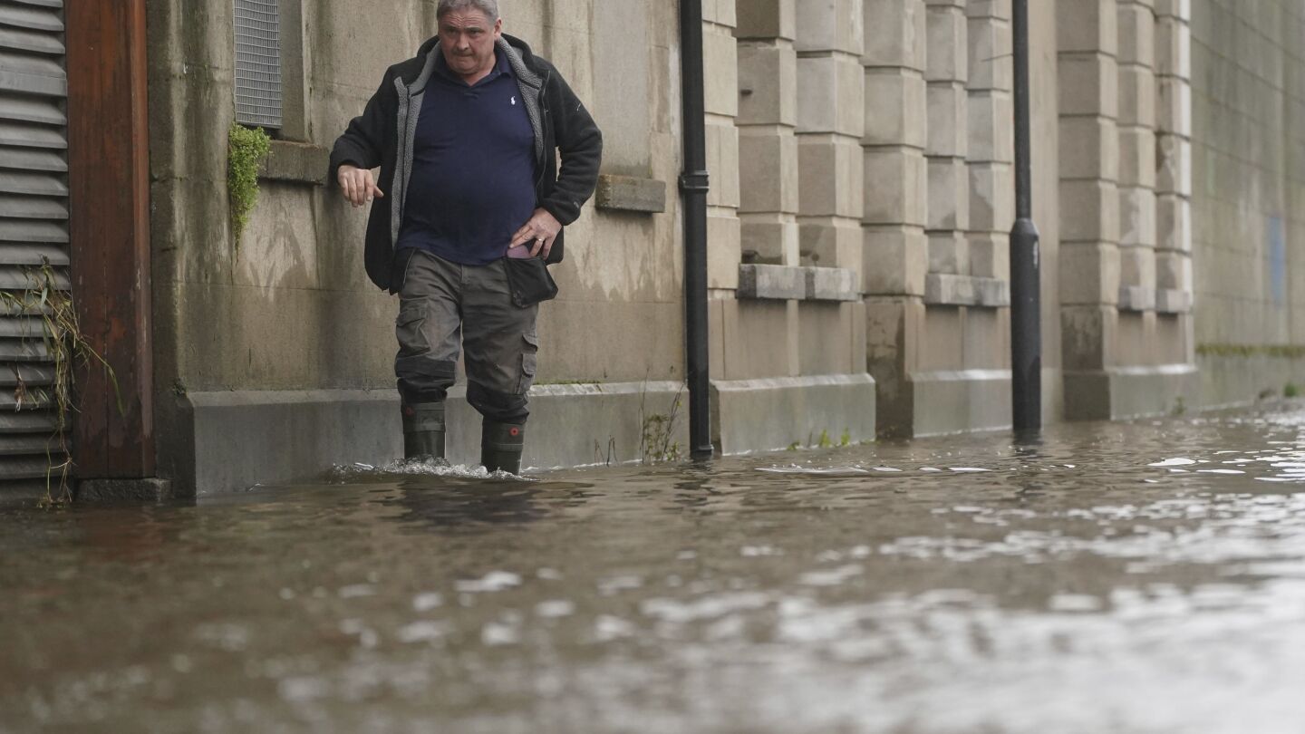 Approaching Storm Ciarán may bring highest winds in France and England for decades, forecasters warn | AP News