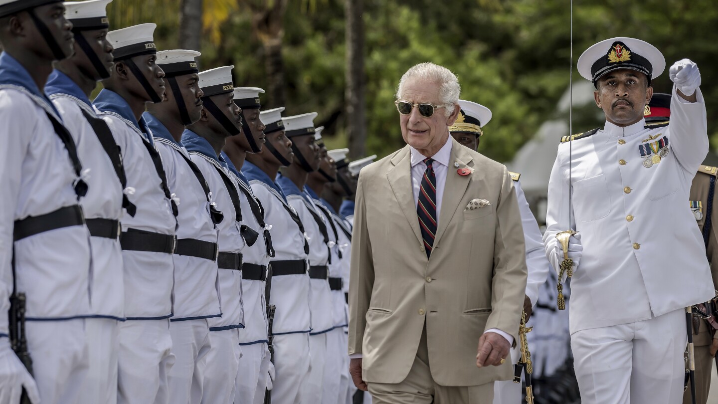 King Charles III observes a drill In Kenya by the African country’s British-trained marine unit | AP News