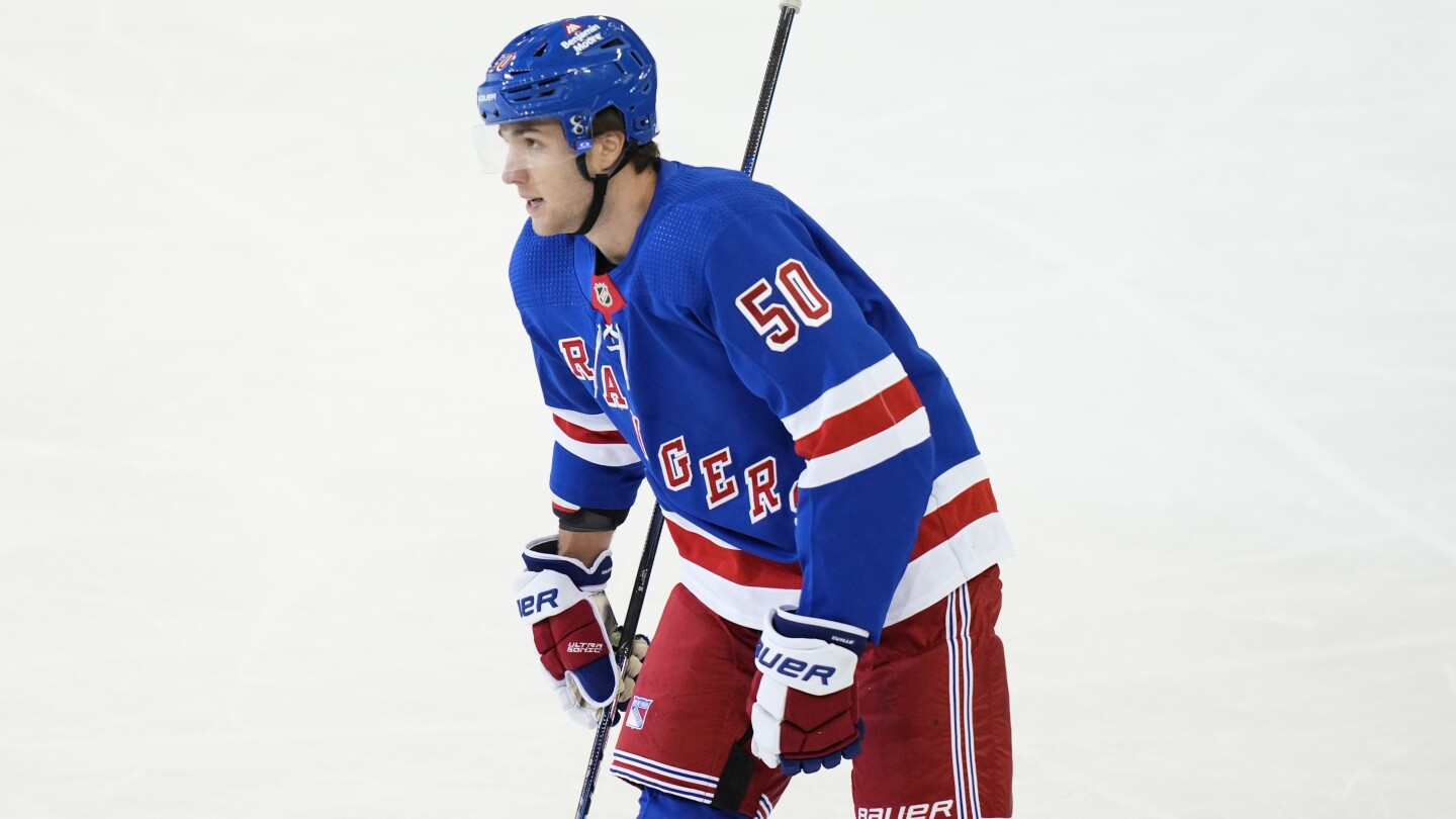 Cuylle has tiebreaking goal in Rangers’ 6th straight win, 2-1 win over Hurricanes | AP News