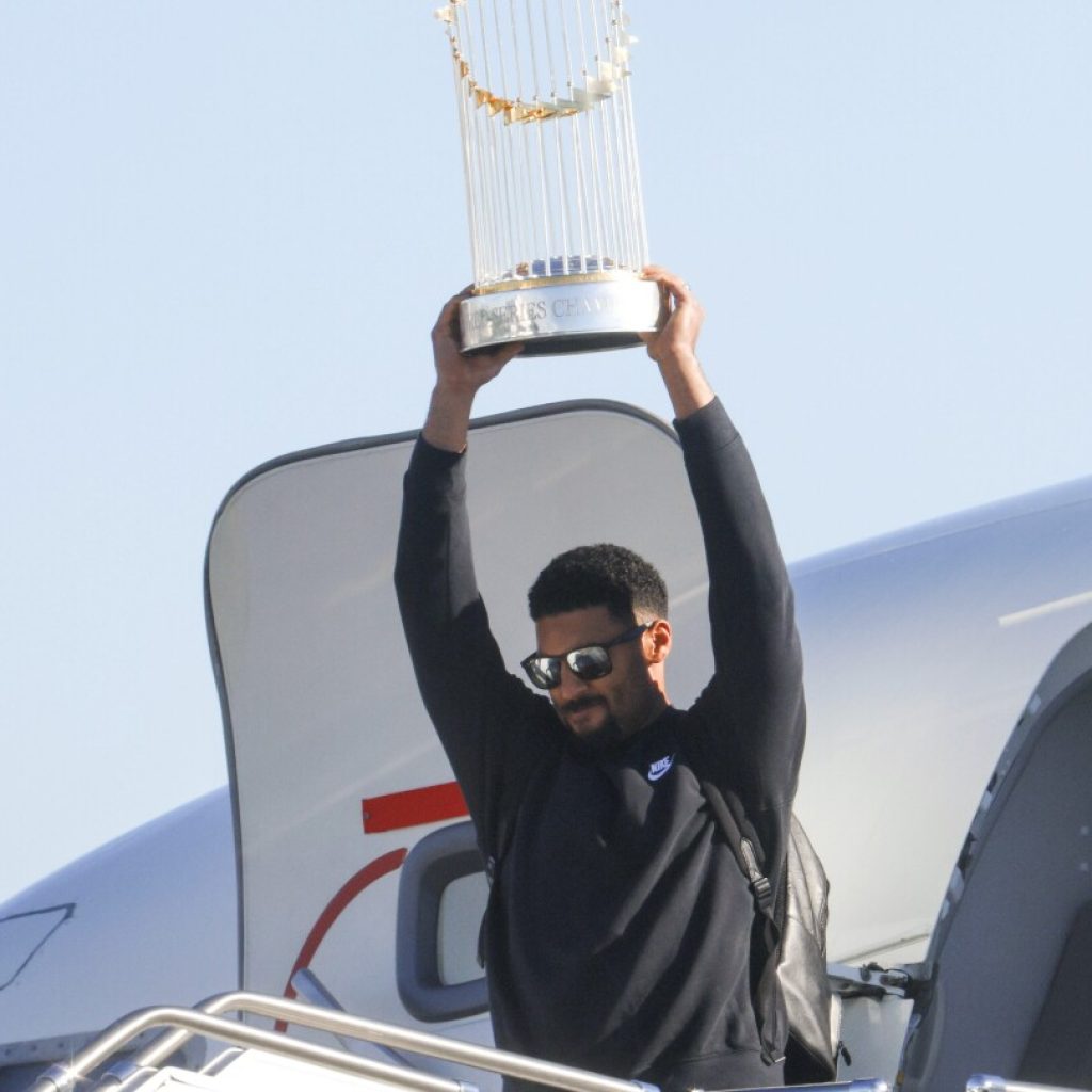 Texas Rangers parade: Team, fans celebrate World Series win | AP News