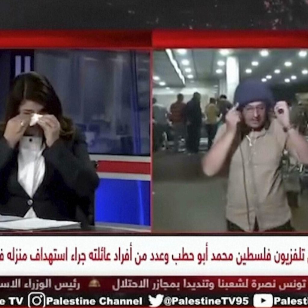 Emotional outburst on live TV from Gaza over death of reporter encapsulates collective grief | AP News