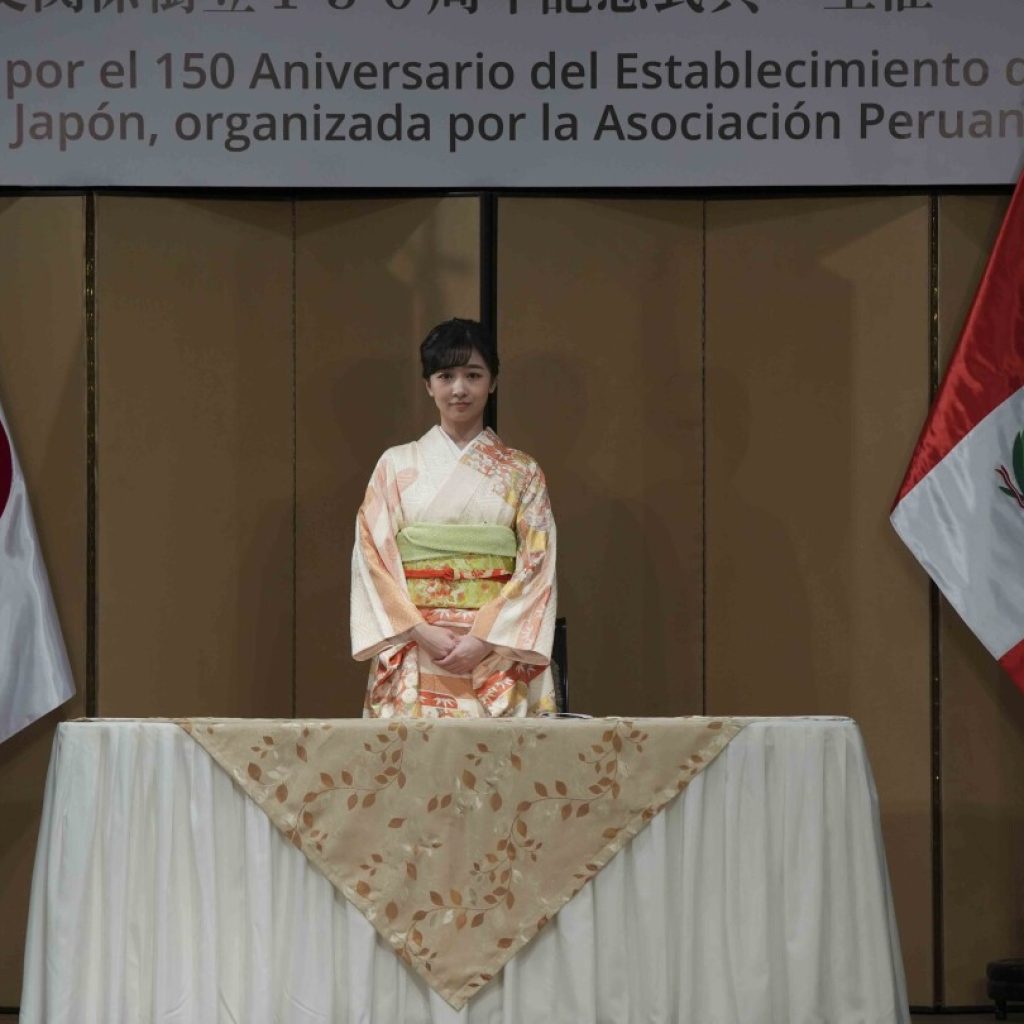 Japan’s Princess Kako arrives in Peru to mark 150 years of diplomatic relations | AP News