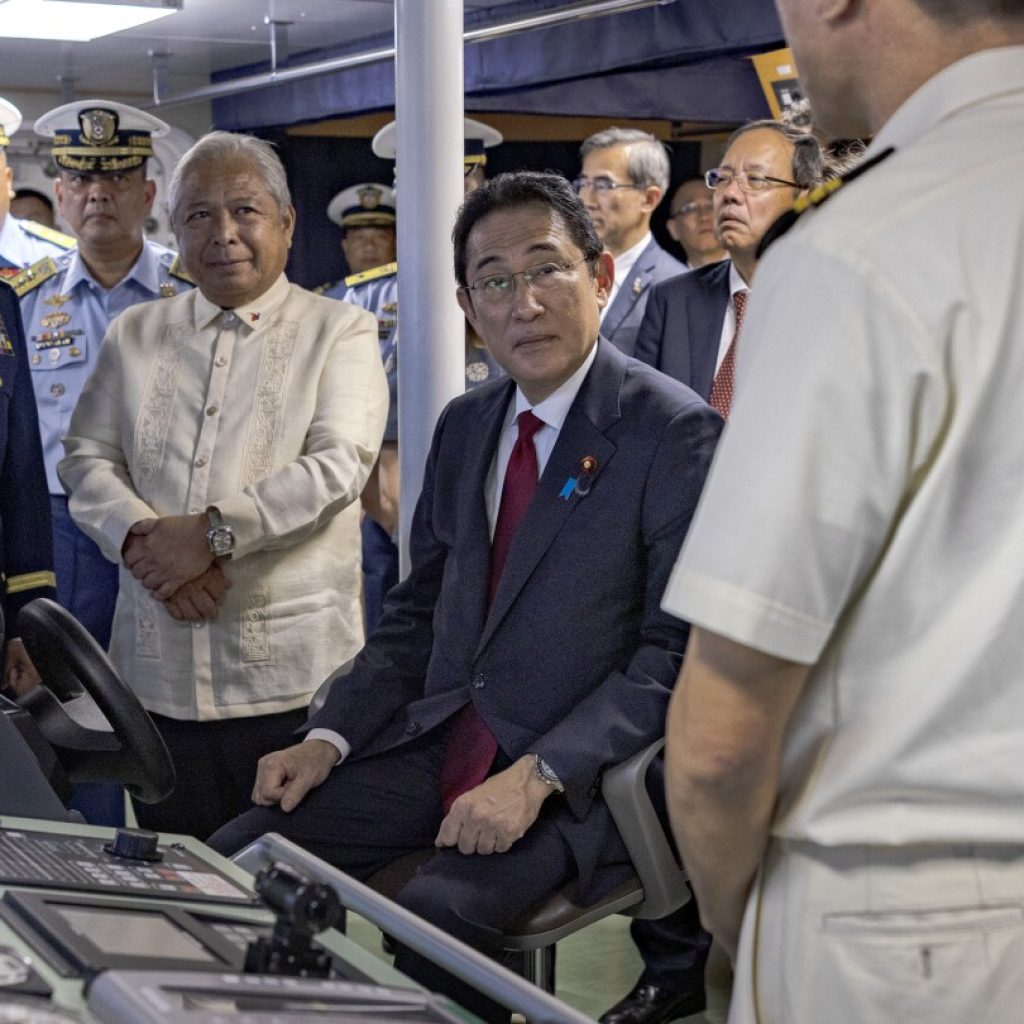 Japan’s prime minister tours Philippine patrol ship and boosts alliances amid maritime tensions | AP News