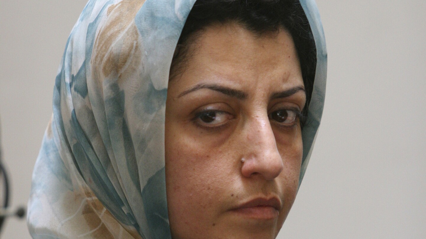 Nobel Peace Prize laureate Narges Mohammadi goes on a hunger strike while imprisoned in Iran | AP News