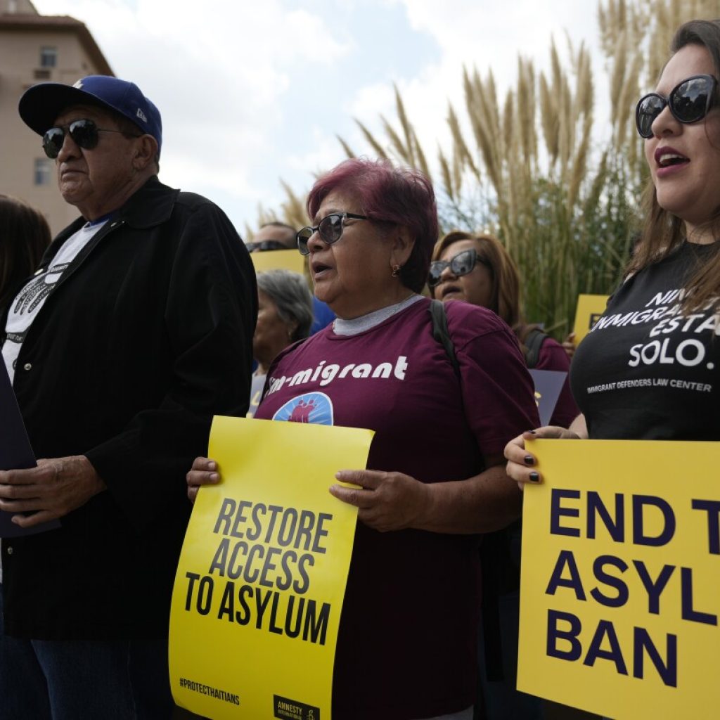 Biden administration warns of major disruption at border if judges halt asylum rule | AP News