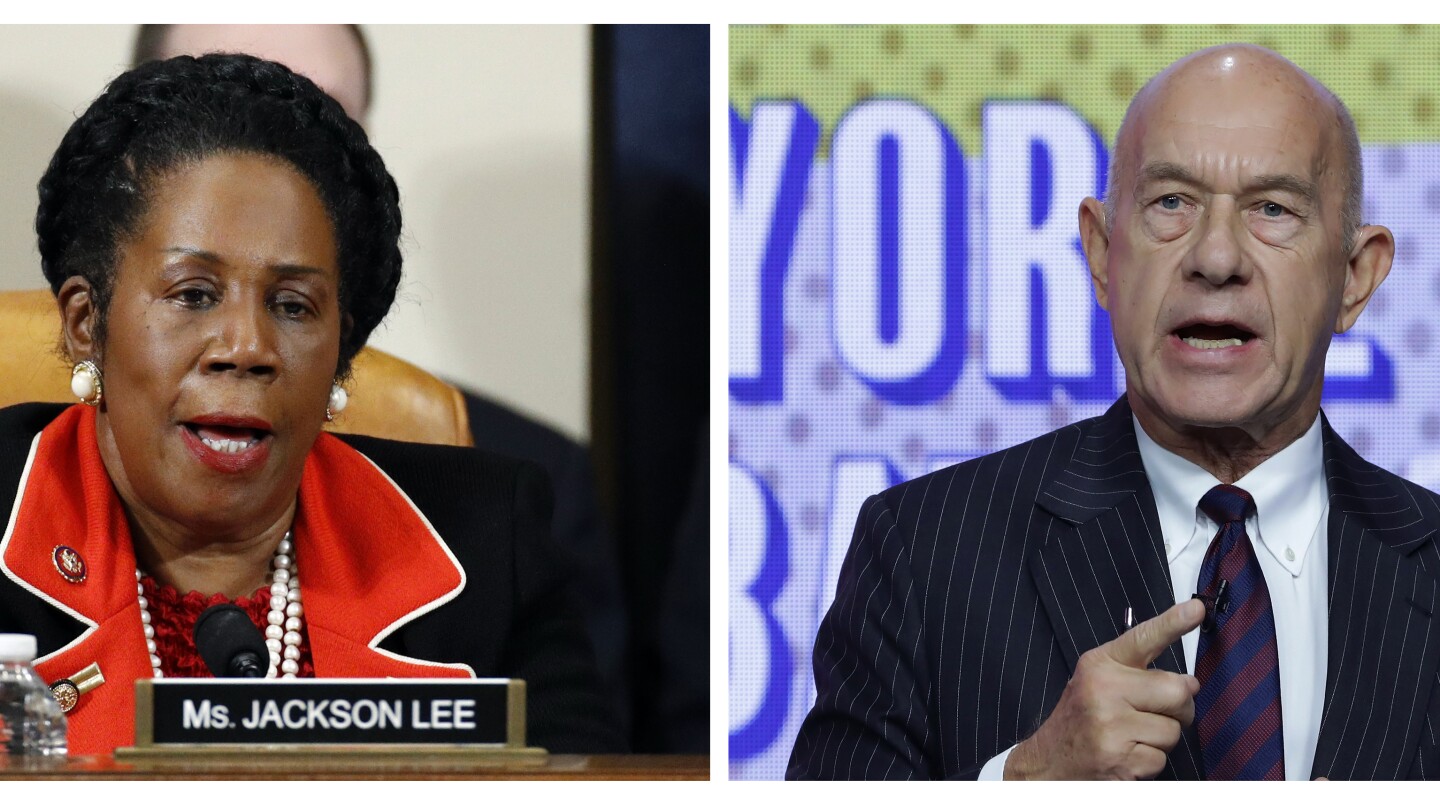 Houston mayor election: Runoff between Sheila Jackson Lee, John Whitmire | AP News