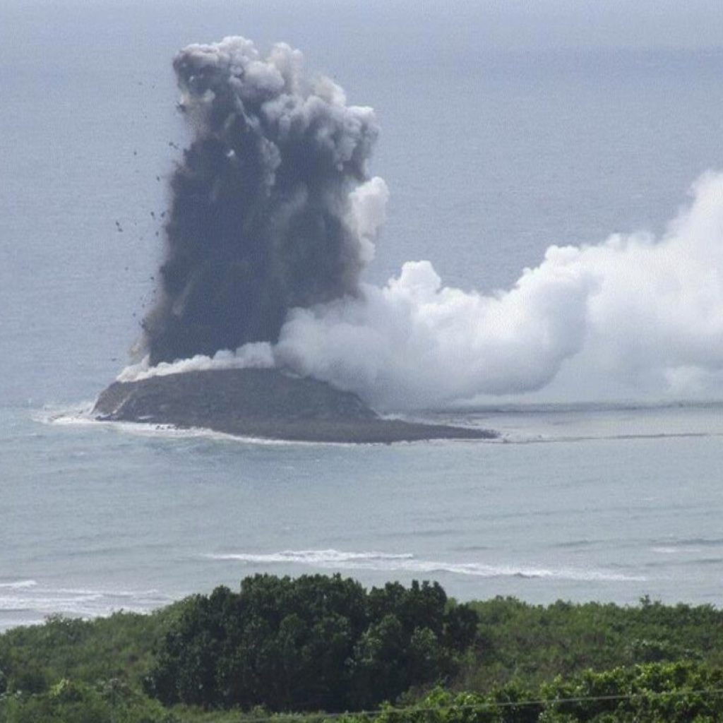 New island emerges after undersea volcano erupts off Japan, but experts say it may not last long | AP News