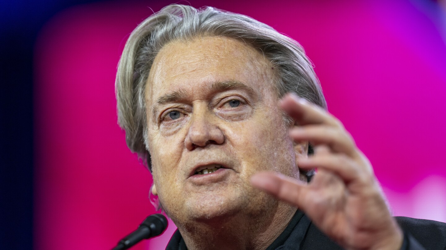 Steve Bannon appeals conviction in Jan. 6 committee contempt case | AP News