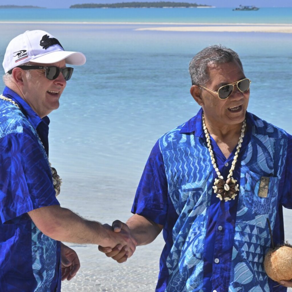 Australia offers to help Tuvalu residents escape rising seas and other ravages of climate change | AP News