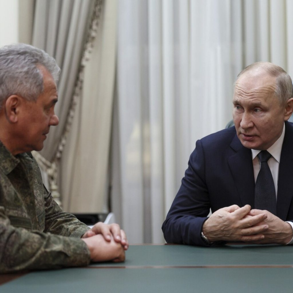 Putin and top military leaders visit southern military headquarters to assess his war in Ukraine | AP News