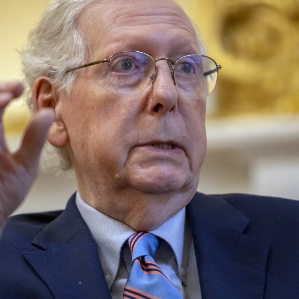 Mitch McConnell, standing apart in a changing GOP, digs in on his decades-long push against Russia | AP News