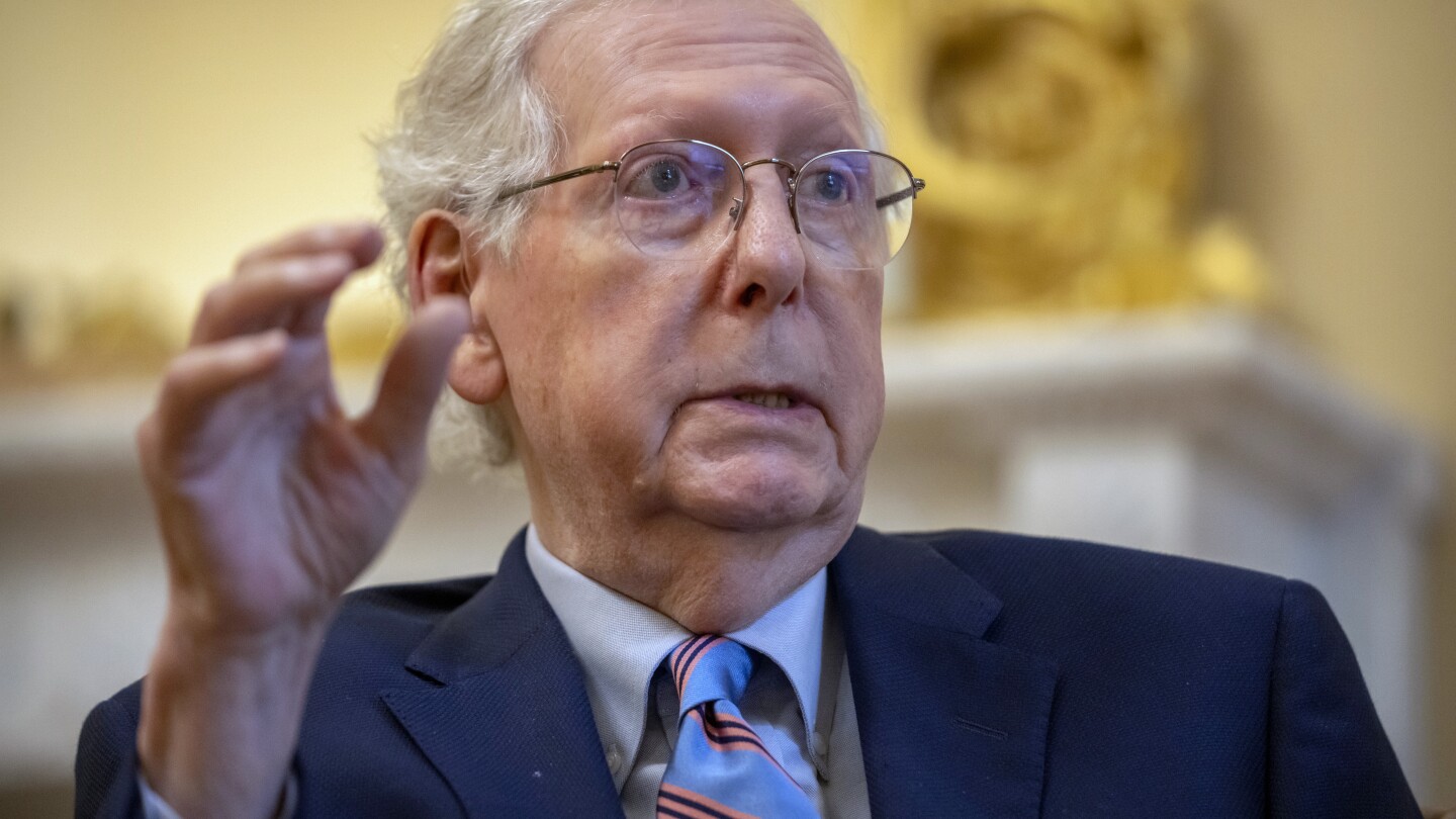 Mitch McConnell, standing apart in a changing GOP, digs in on his decades-long push against Russia | AP News