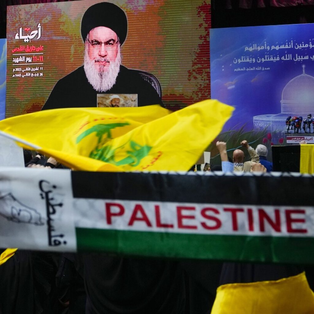 Hezbollah says it is introducing new weapons in ongoing battles with Israeli troops | AP News