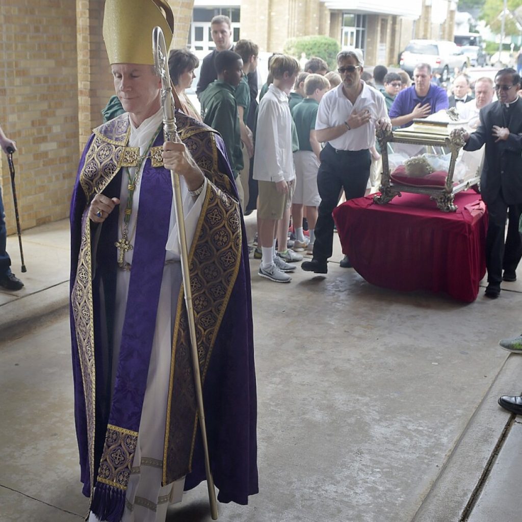 In rare move, Pope forcibly removes conservative Texas bishop | AP News